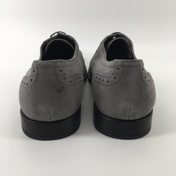 Franklin & Freeman Robinson Suede Brogue Wingtips - Picture 4 of 11